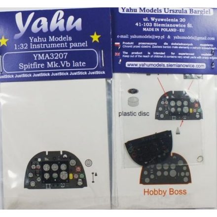 Yahu Models Spitfire V late (Hobby Boss)