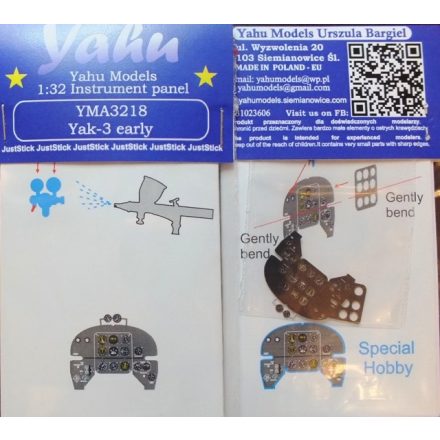 Yahu Models Yak-3 early (Special Hobby)