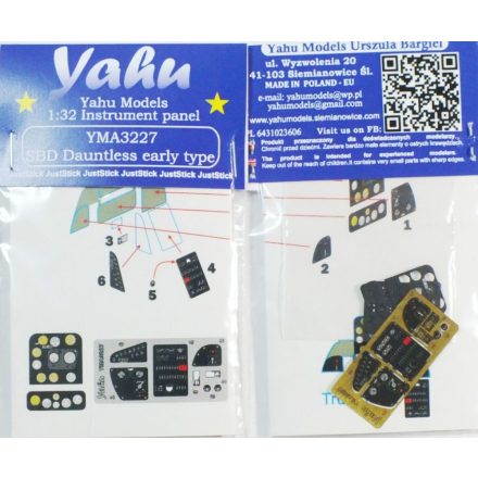 Yahu Models Dauntless early type (Trumpeter)