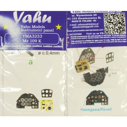 Yahu Models Me 109 K (Hasegawa , Revell)