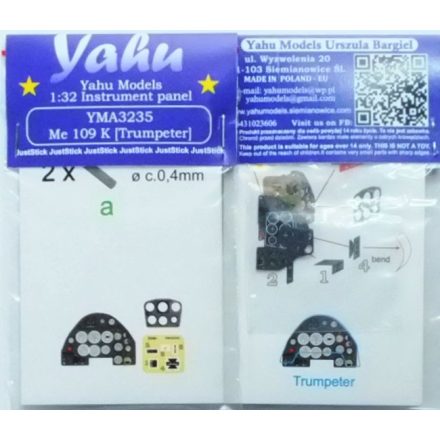 Yahu Models Me-109K (Trumpeter)