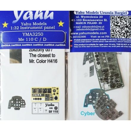 Yahu Models Me 110 C/D (Cyber Hobby)