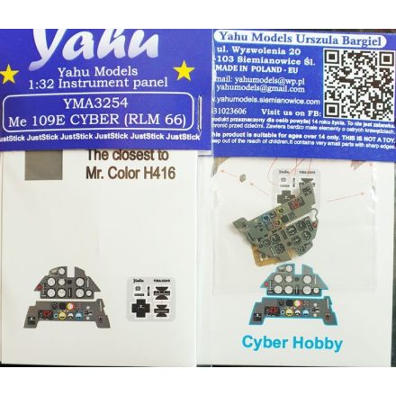 Yahu Models Me 109E (Cyber Hobbyl)