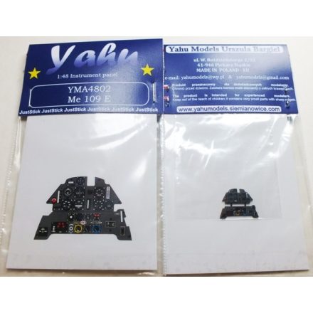 Yahu Models Me 109 E (Eduard)