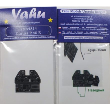Yahu Models P-40 E (Hasegawa)