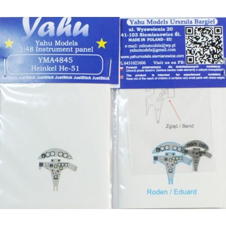 Yahu Models He-51 (Roden , Eduard)