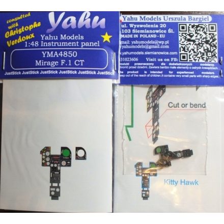 Yahu Models Mirage F.1CT (Kitty Hawk)