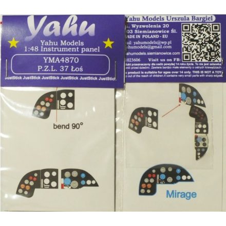 Yahu Models PZL 37 Łoś (Mirage)