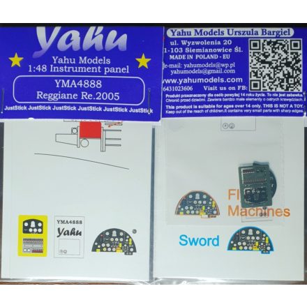 Yahu Models Reggiane Re 2005 (Sword)