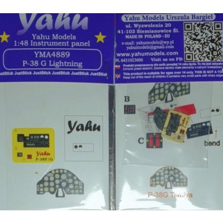 Yahu Models P-38 G Lightning (Tamiya)