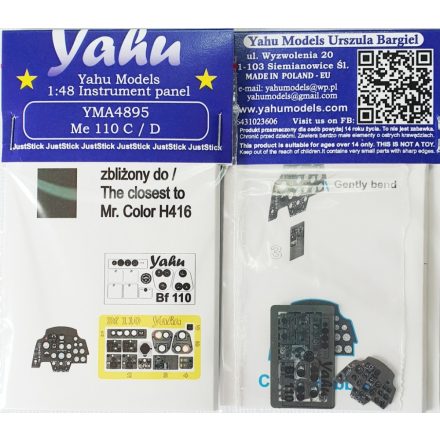 Yahu Models Me 110 C/D (Cyber Hobby)