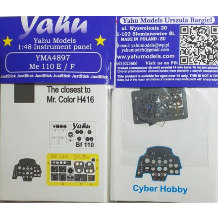 Yahu Models Me 110 E/F (Cyber Hobby)