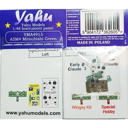 Yahu Models A5M4 (Mitsubishi Green)