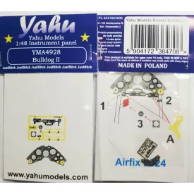 Yahu Models Bristol Bulldog II - Instrumert Panel (Airfix)