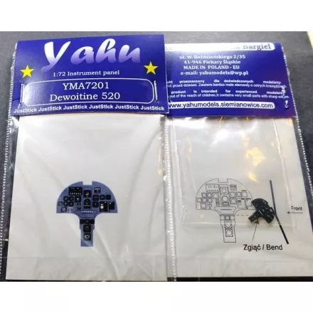 Yahu Models Dewoitine D.520 (RS Model , Hasegawa)