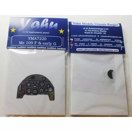 Yahu Models Me 109 F & early G (Zvezda , AZ Model)