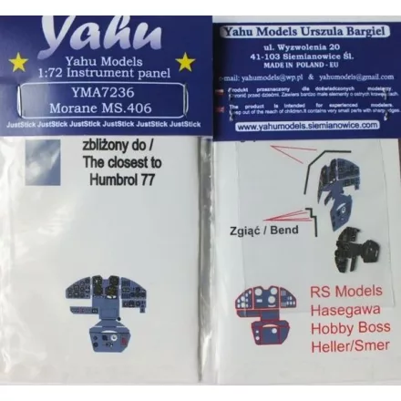 Yahu Models MS.406 (RS Models)