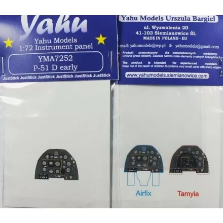 Yahu Models P-51 D early (Airfix , Tamiya)