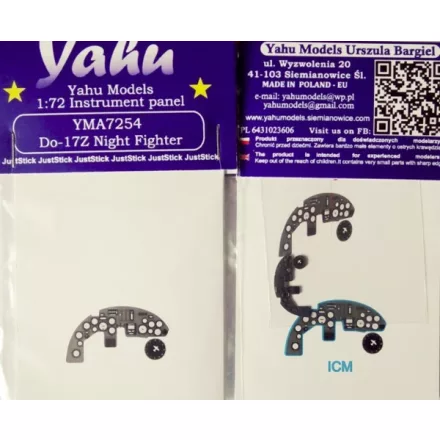 Yahu Models Do-17 Z Night Fighter (ICM)