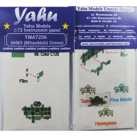 Yahu Models A6M3 Zero (Tamiya , Hasegawa)