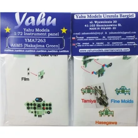 Yahu Models A7263 A6M5 Nakajima (Tamiya , Airfix , Hasegawa)