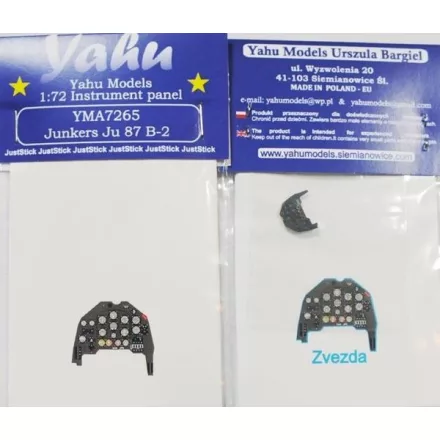 Yahu Models Ju-87 B-2 (Zvezda)