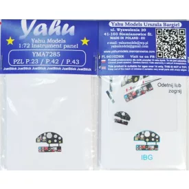 Yahu Models PZL P.23 / P.42 / P.43 (IBG)