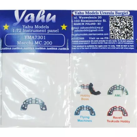 Yahu Models MC 200 Saetta (AML , Revell)