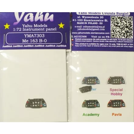 Yahu Models Me-163B-0 (Academy)