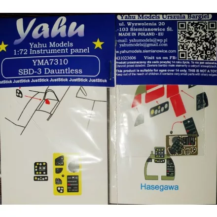 Yahu Models SBD Dauntless (Hasegawa)