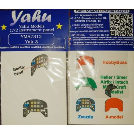 Yahu Models Yak-3 (Zvezda , Hasegawa , Heller , Smer)