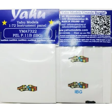 Yahu Models PZL P.11B (IBG)