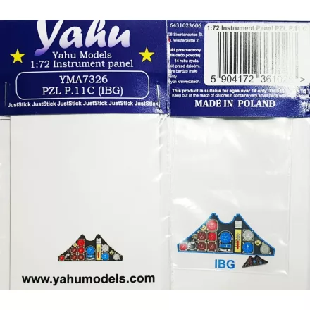 Yahu Models PZL P.11C (IBG)