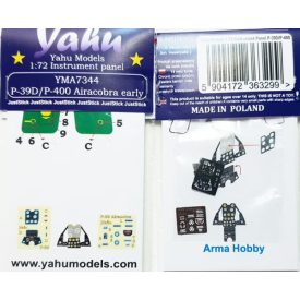Yahu Models P-39D/P-400 Airacobra Early (Arma Hobby)