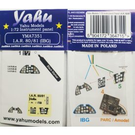  Yahu Models IAR-80 / IAR-81 C - Pre-Painted Instrument Panel (IBG)