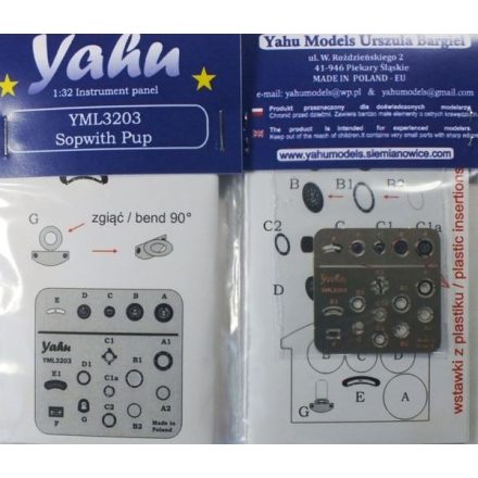 Yahu Models Sopwith Pup (Wingnut Wings)