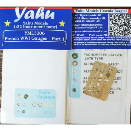 Yahu Models French WW1 Gauges part.1