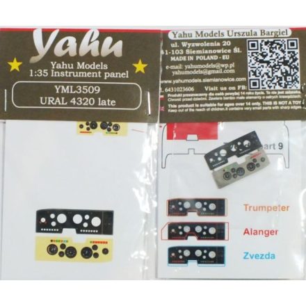Yahu Models URAL 4320 Late (Zvezda/Trumpeter/Alanger)