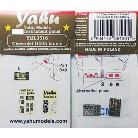 Yahu Models Chevrolet G506 family
