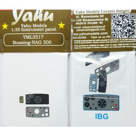 Yahu Models Bussing-NAG 500 (IBG)
