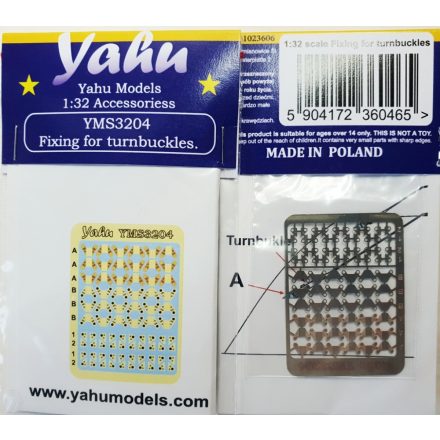 Yahu Models Fixing for turnbuckles