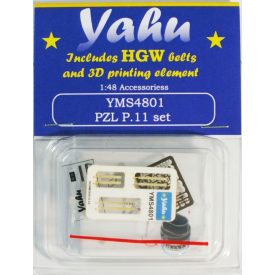 Yahu Models PZL P.11 / PZL P.24 set (Mirage)
