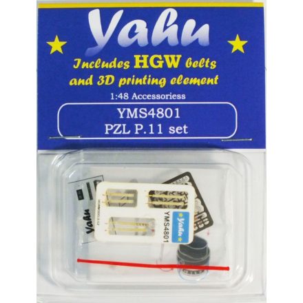 Yahu Models PZL P.11 / PZL P.24 set (Mirage)