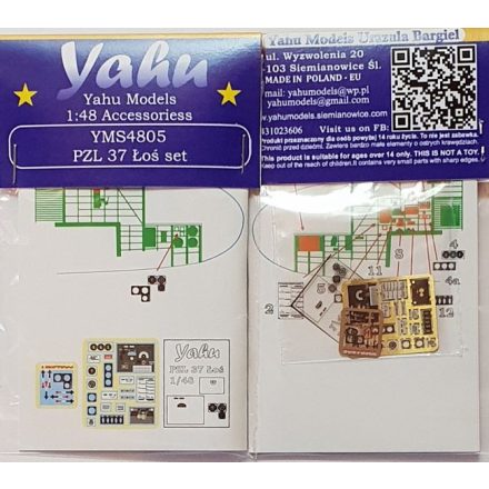 Yahu Models PZL Łoś set (Mirage)