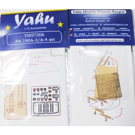 Yahu Models Fw-190 set