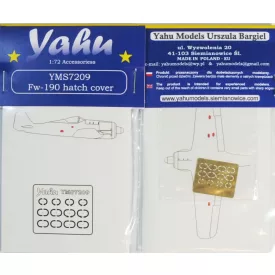 Yahu Models Fw-190 hatch cover (Eduard)