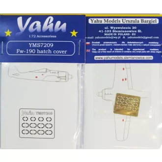Yahu Models Fw-190 hatch cover (Eduard)