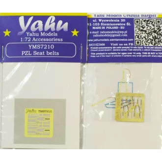 Yahu Models PZL seat belts