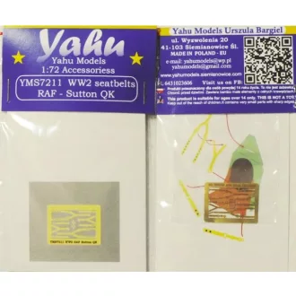 Yahu Models WW2 seatbelts RAF Sutton QK