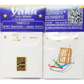 Yahu Models WW seatbelts Japan NAVY